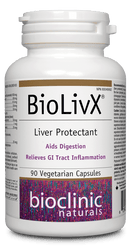 Bioclinic Naturals BioLivX® 90 Veg Capsules - Five Natural