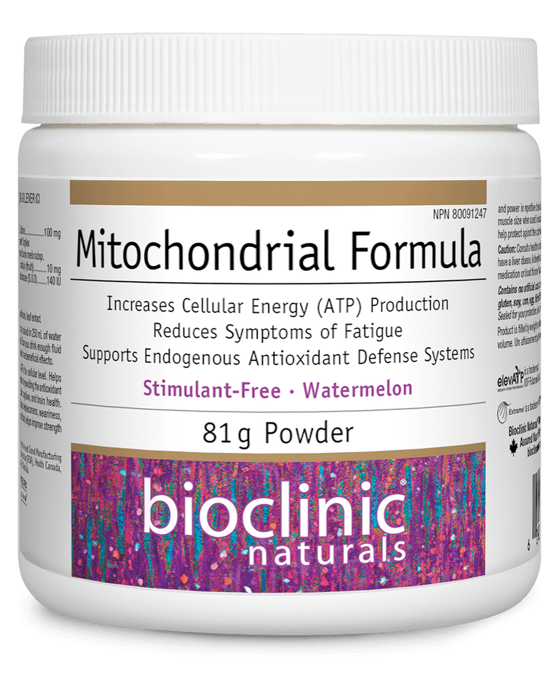 Bioclinic Naturals Mitochondrial Formula Powder 81g - Five Natural