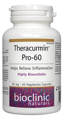 Bioclinic Naturals Theracurmin Pro-60 60 Veg Capsules - Five Natural