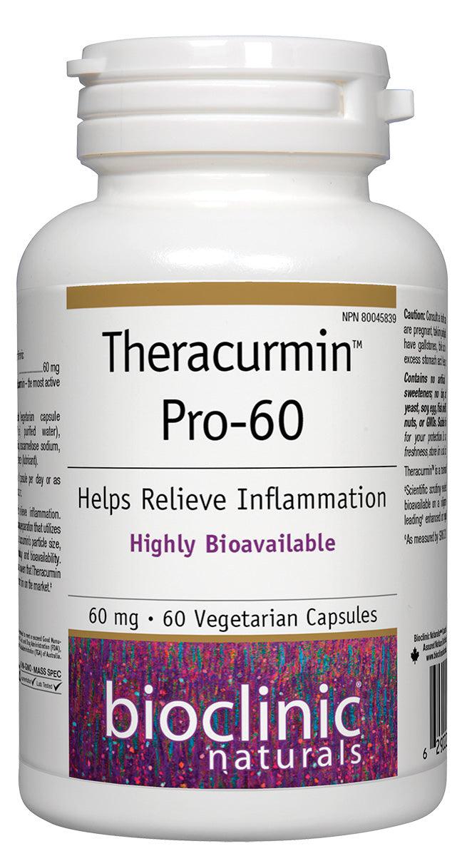 Bioclinic Naturals Theracurmin Pro-60 60 Veg Capsules - Five Natural