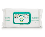 Boo Bamboo Baby Boo Biodegradable 80 Wipes - Five Natural