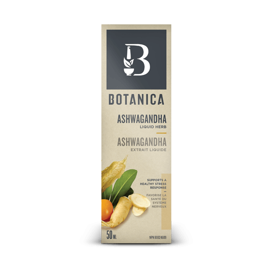 Botanica Ashwagandha Liquid Herb 50 mL - Five Natural