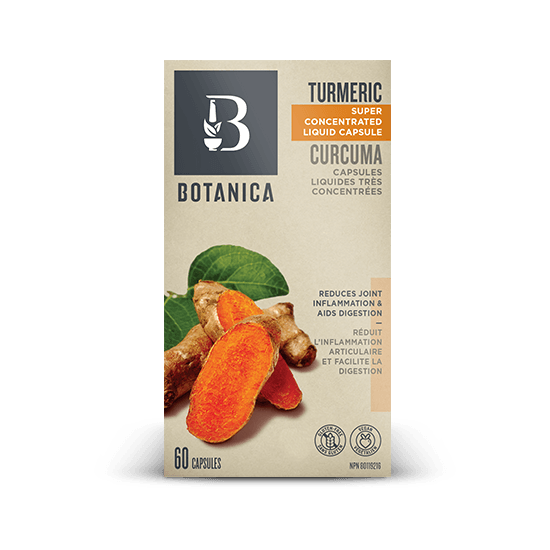 Botanica Turmeric Liquid 60 Capsules - Five Natural