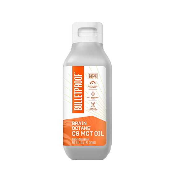 Bulletproof Brain Octane C8 MCT Oil 473ml - Five Natural