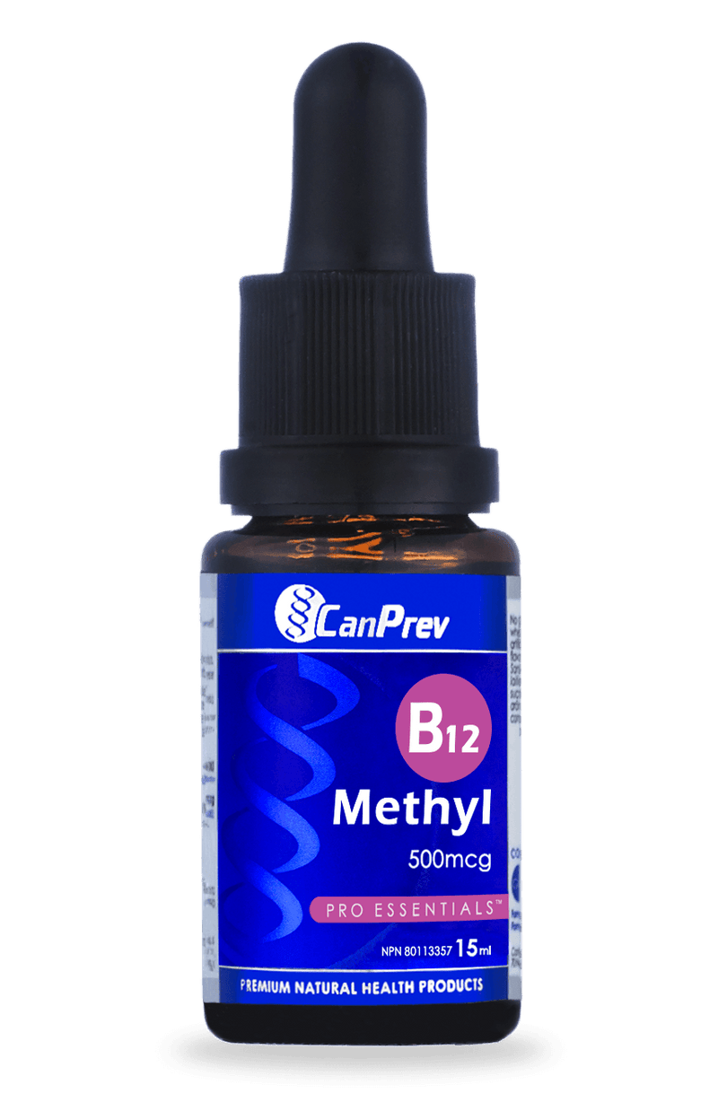 CanPrev B12 Methyl 500mcg 15mL - Five Natural