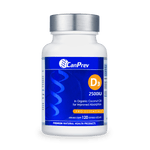 CanPrev D3 2500IU MCT Base 120 Softgels - Five Natural