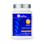 CanPrev D3 2500IU MCT Base 240 Softgels - Five Natural