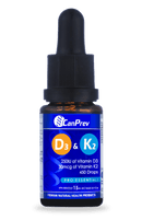 CanPrev D3 & K2 Drops MCT base 15mL - Five Natural