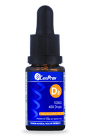 CanPrev D3 Drops 1000IU MCT base 15mL - Five Natural
