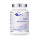 CanPrev Iron Bis-Glycinate 20 90 Veg Capsules - Five Natural