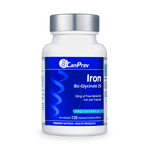 CanPrev Iron Bis-Glycinate 25 120 Veg Capsules - Five Natural