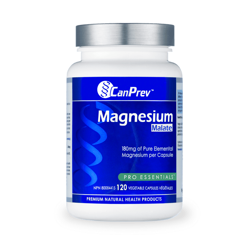 CanPrev Magnesium Malate 120 Veg Capsules - Five Natural