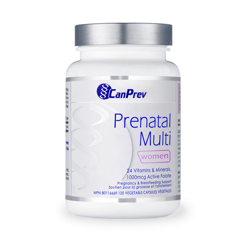 CanPrev Prenatal Multi 120 Veg Capsules - Five Natural