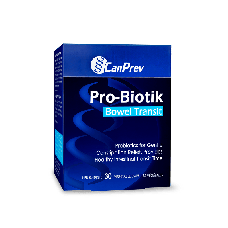 CanPrev Pro-Biotik Bowel Transit 30 Veg Capsules - Five Natural