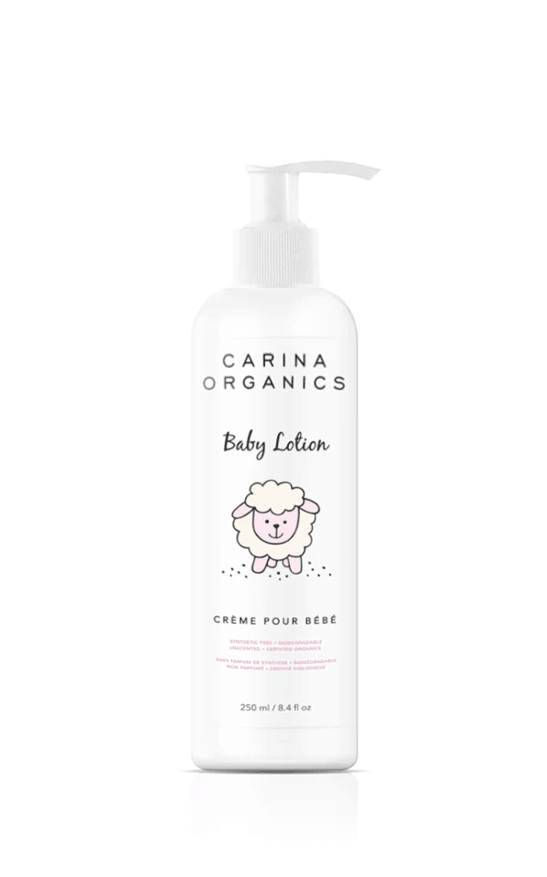 Carina Organics Unscented Baby Lotion 250ml - Five Natural