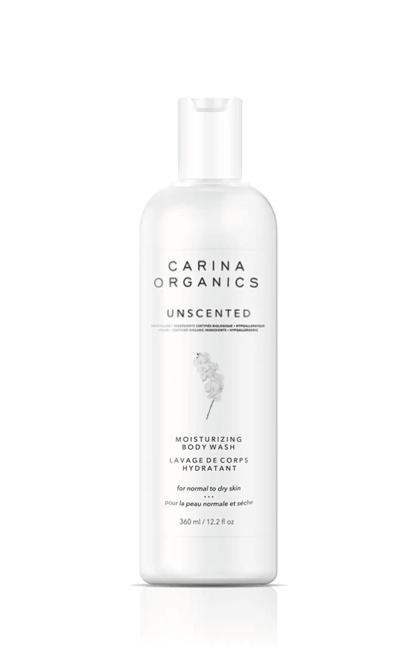 Carina Organics Unscented Body Wash 360ml - Five Natural