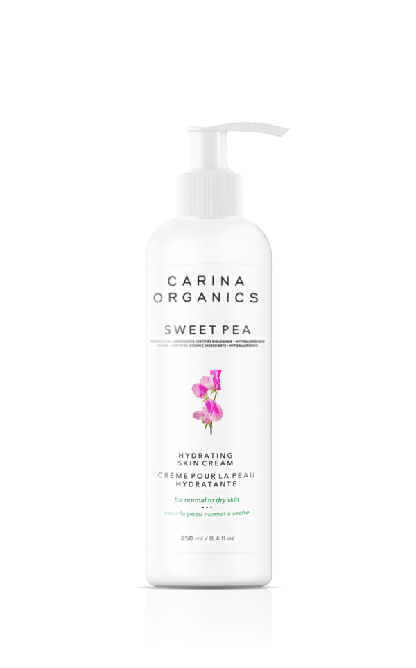 Carina Organics Sweet Pea Skin Cream 250ml - Five Natural
