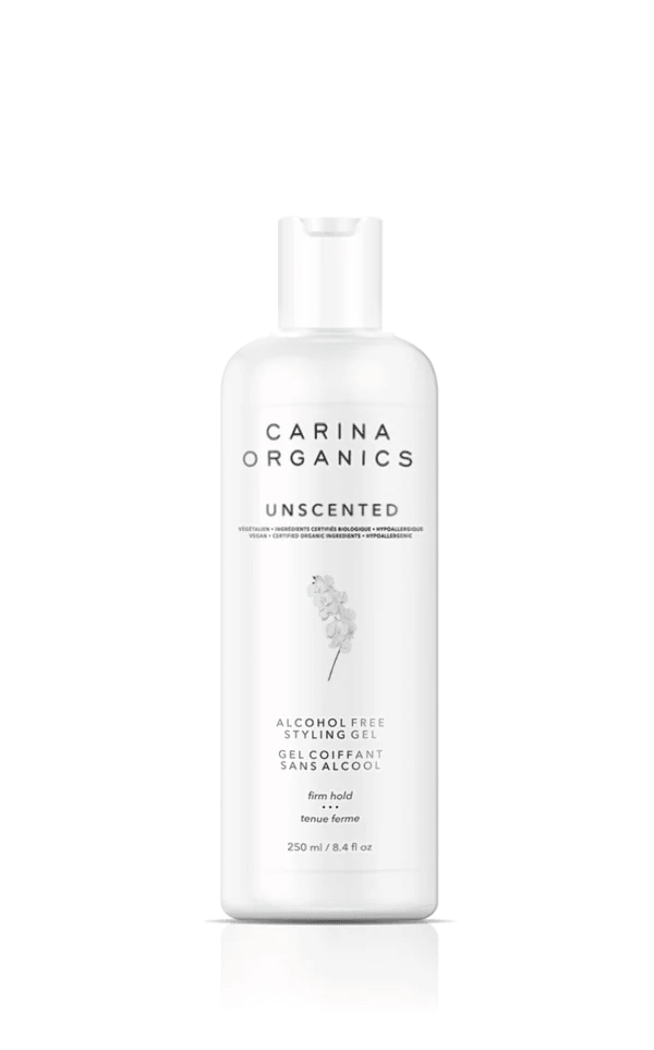 Carina Organics Unscented Alcohol Free Styling Gel 250ml - Five Natural