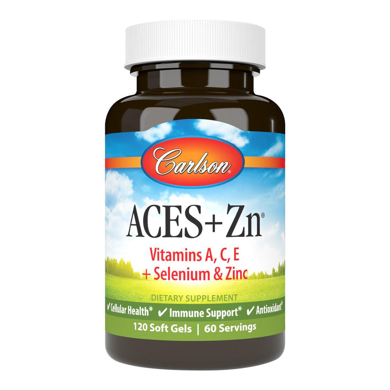 Carlson Laboratories Aces + Zn 120 Softgels - Five Natural
