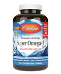 Carlson Super Omega-3 130 Softgels - Five Natural