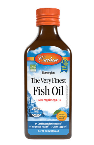 Carlson The Very Finest Fish Oil Orange 200mL - Five Natural