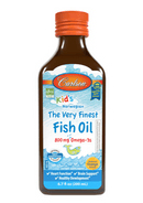 Carlson The Very Finest Fish Oil Orange Kids 200mL - Five Natural