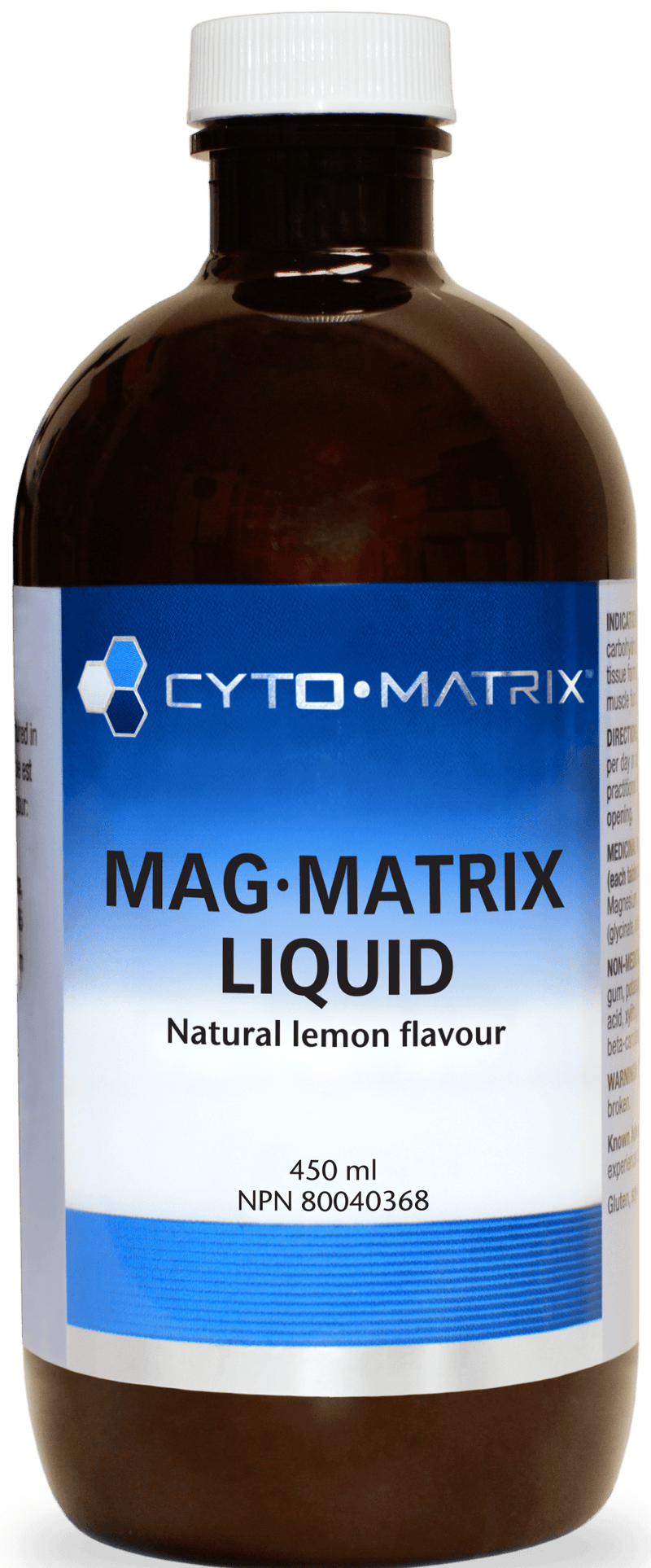 Mag · Matrix Lemon Liquid 450mL - Five Natural