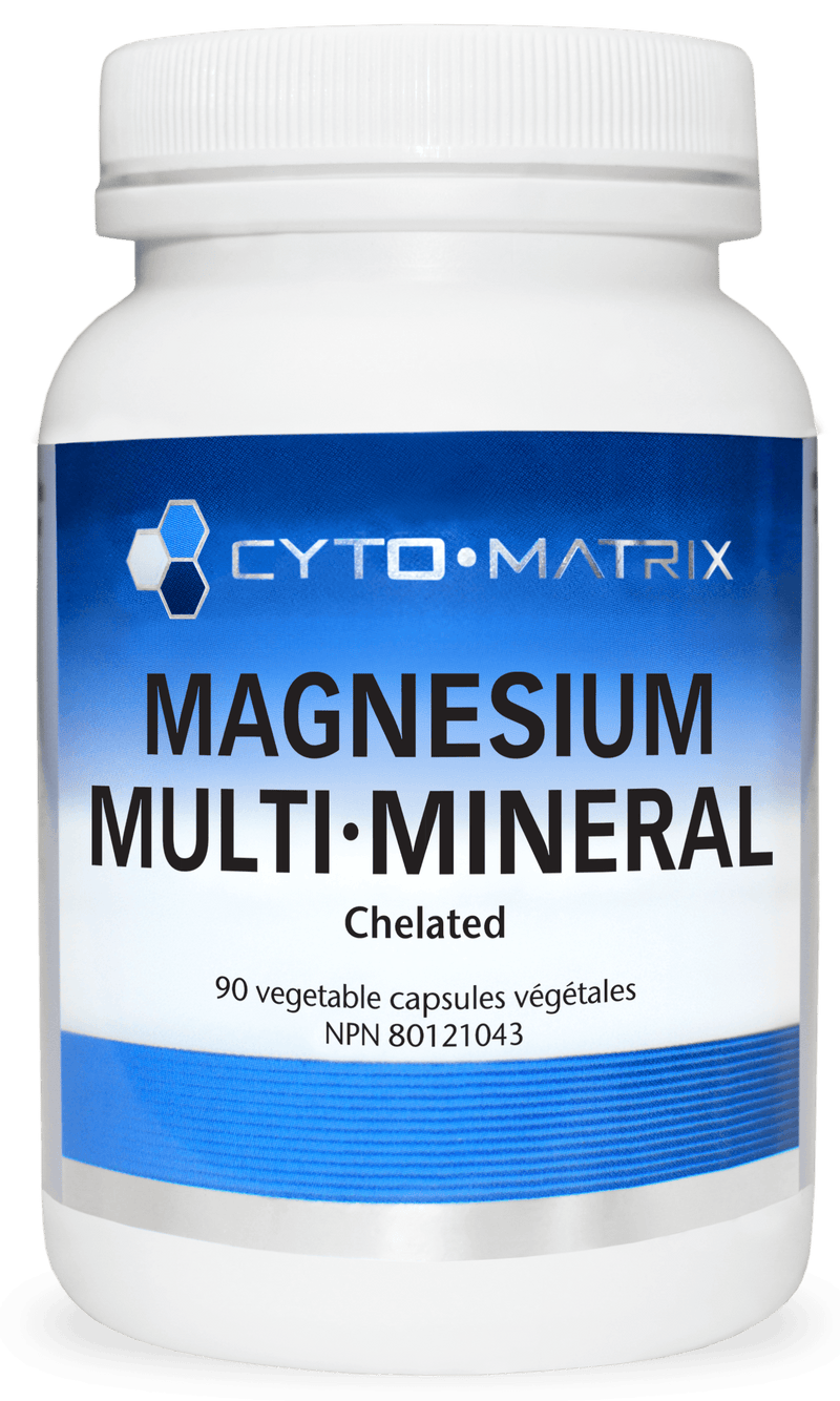 Magnesium Multi Mineral - Chelated 90 Veg Capsules - Five Natural