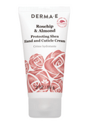 Derma E Hand & Cuticle Cream Rosehip Almond 56g - Five Natural