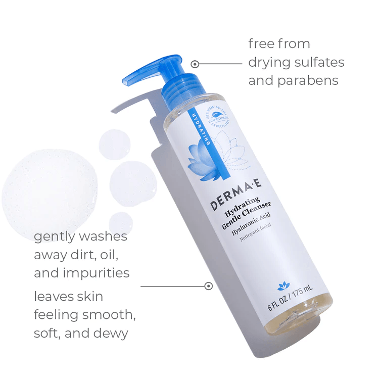 Derma E Hydrating Gentle Cleanser 175ml - Five Natural