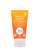 Derma E SPF30 Clear Zinc Face Sunscreen 56g - Five Natural
