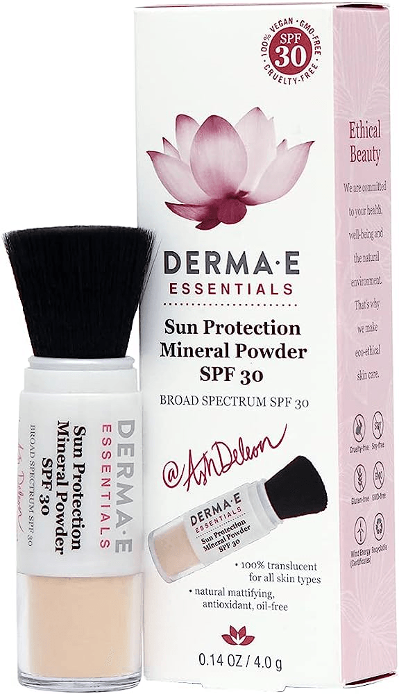 Derma E Sun Protection Mineral Powder SPF30 4g - Five Natural