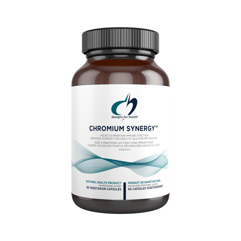 Designs for Health Chromium Synergy™ 90 Capsules - Five Natural