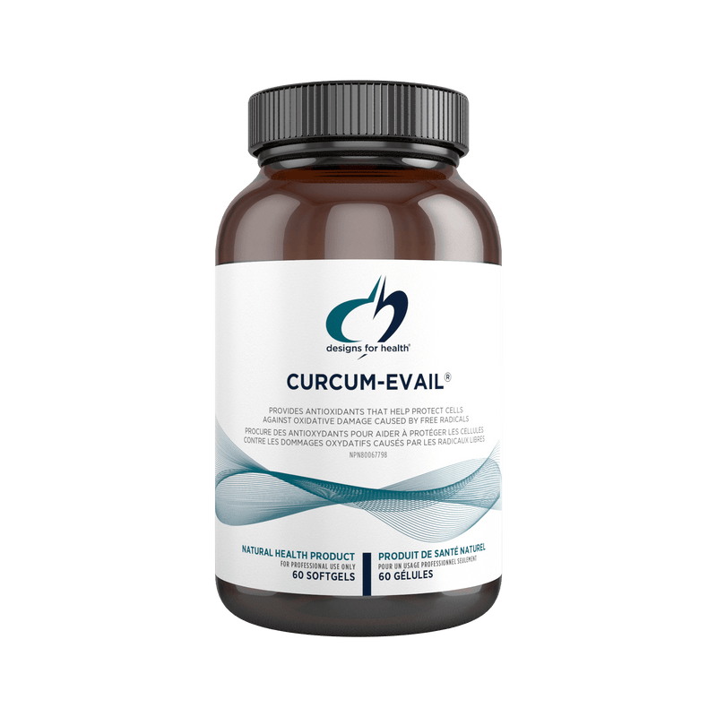 Designs for Health Curcum-Evail® 60 Softgels - Five Natural