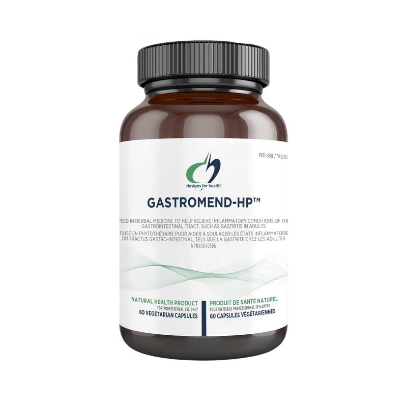 Designs for Health GastroMend-HP™ 60 Capsules - Five Natural