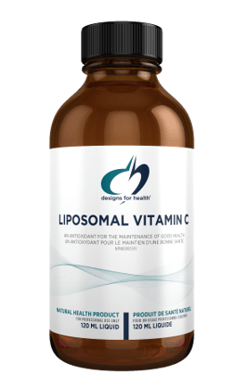 Designs for Health Liposomal Vitamin C 120mL Liquid - Five Natural