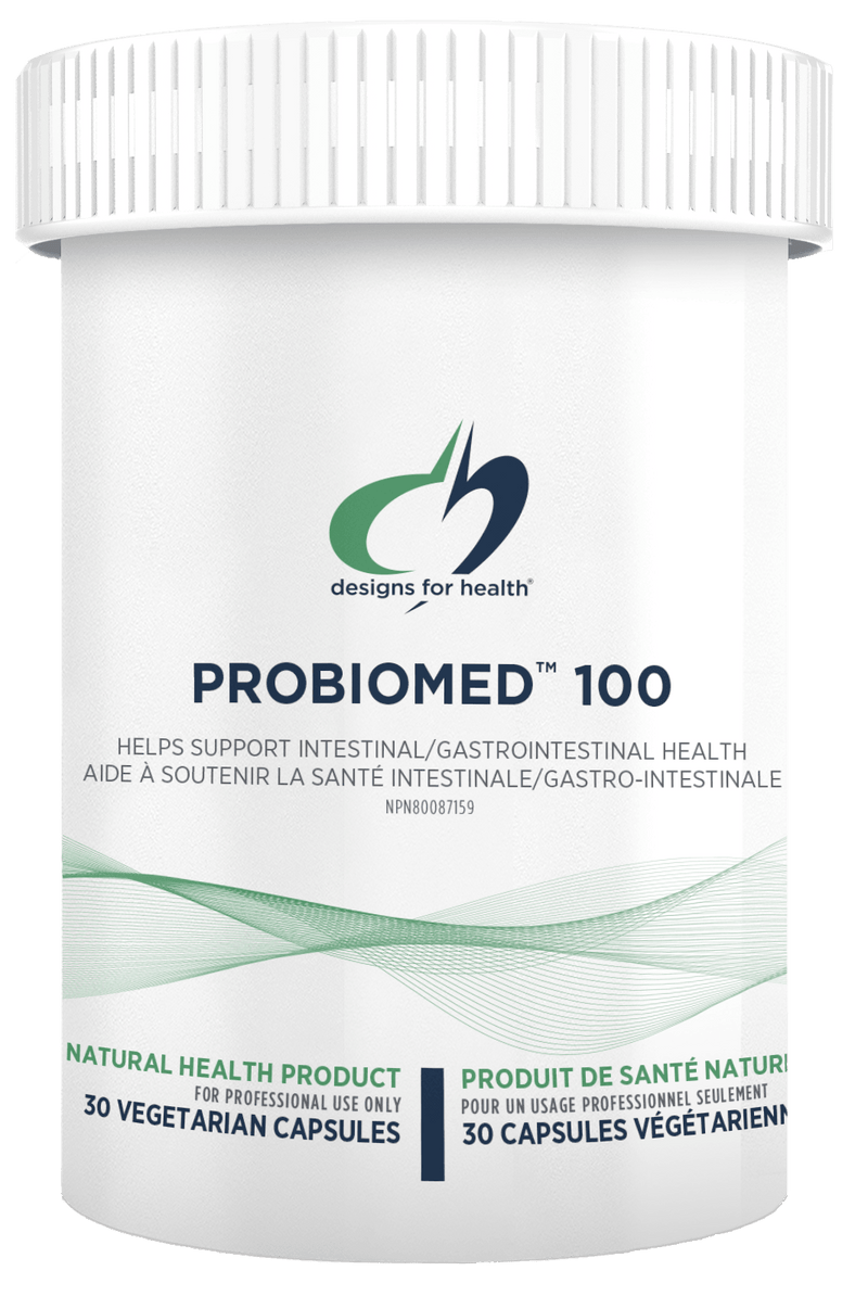 Designs for Health ProbioMed™ 100 30 Capsules - Five Natural