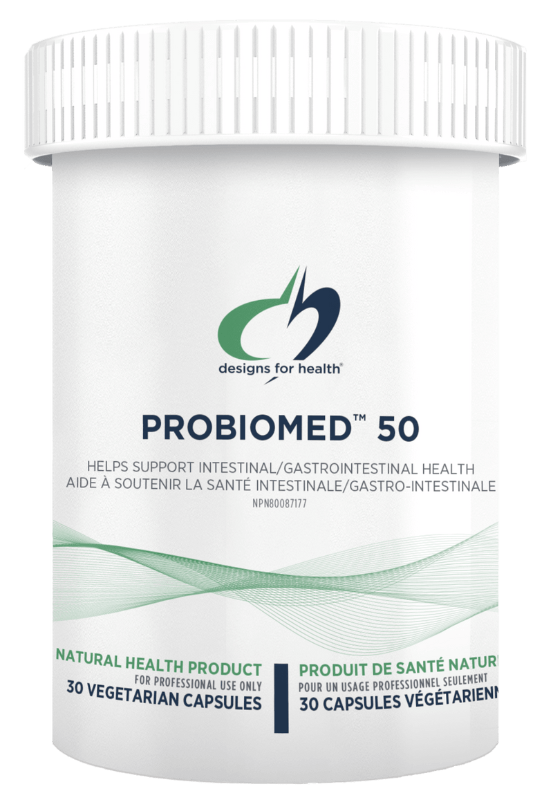 Designs for Health ProbioMed™ 50 30 Capsules - Five Natural