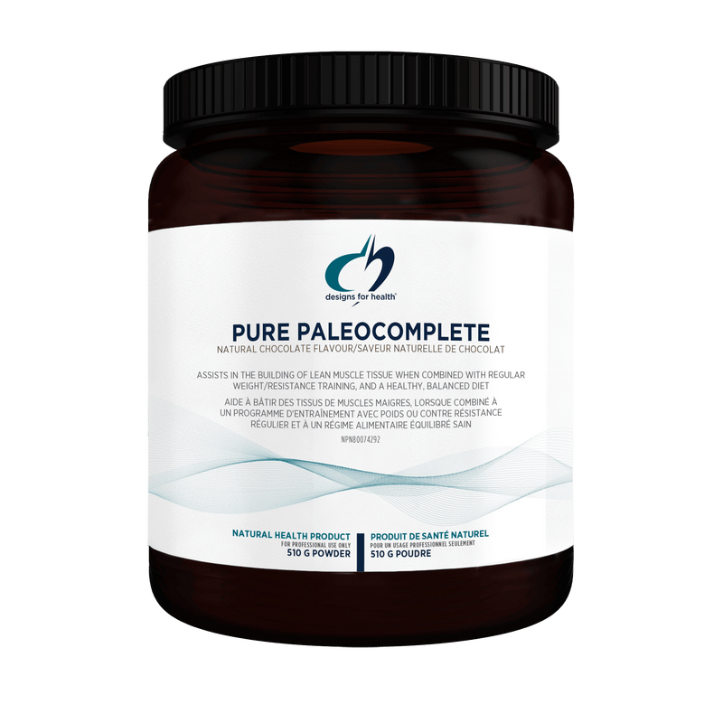 Designs for Health Pure PaleoComplete® Chocolate 510g Powder - Five Natural