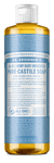 Dr. Bronner's Baby-Unscented Pure-Castile Soap 473ml - Five Natural
