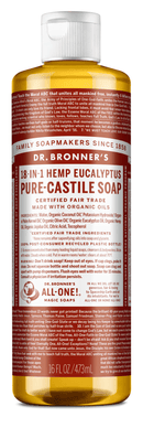 Dr. Bronner's Eucalyptus Pure-Castile Soap 473ml - Five Natural