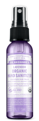 Dr. Bronner's Hand Sanitizer Lavender 59ml - Five Natural