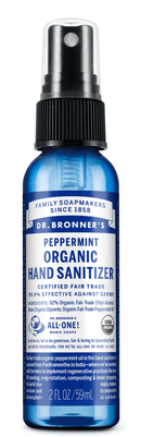 Dr. Bronner's Hand Sanitzer Peppermint 59ml - Five Natural