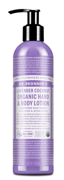 Dr. Bronner's Lavender Coconut Organic Lotion 237ml - Five Natural