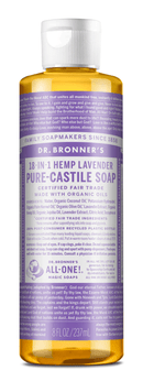 Dr. Bronner's Lavender Pure-Castile Soap 237ml - Five Natural