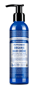 Dr. Bronner's Peppermint Organic Hair Crème 177ml - Five Natural