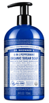 Dr. Bronner's Peppermint Organic Sugar Soap 710ml - Five Natural
