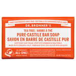 Dr. Bronner's Tea Tree Pure-Castile Bar Soap 140g - Five Natural