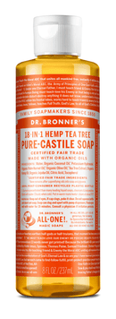 Dr. Bronner's Tea Tree Pure-Castile Soap 237ml - Five Natural