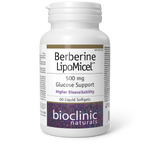 Bioclinic Naturals Berberine LipoMicel Matrix 60 Softgels